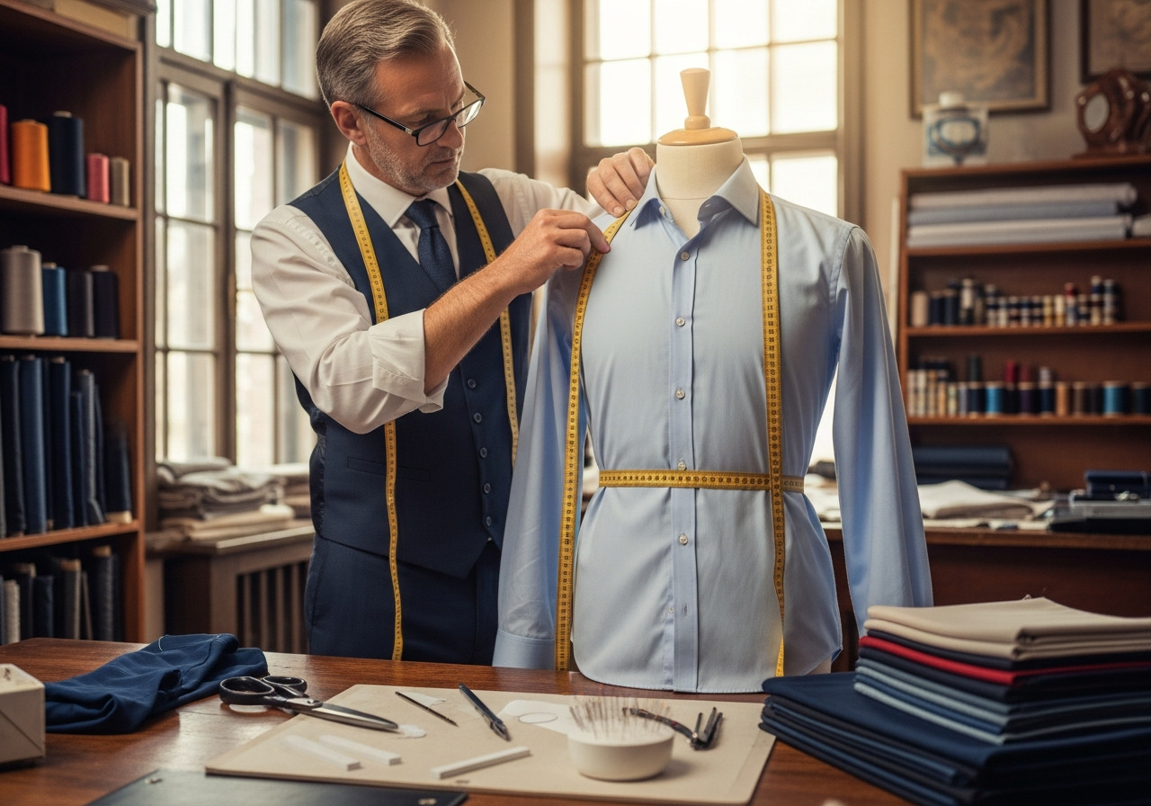 Skjortetilpasning i Norge